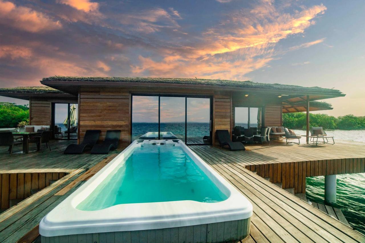 Eco-Lodge Bocas Coral Reef - Over Water Villa & Birds House Isla San Cristobal Exterior foto