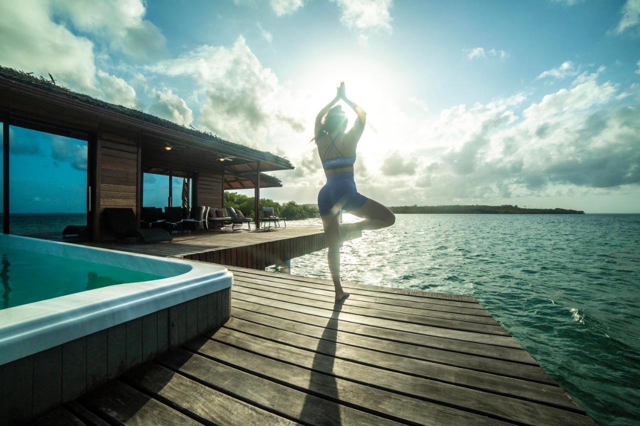 Eco-Lodge Bocas Coral Reef - Over Water Villa & Birds House Isla San Cristobal Exterior foto